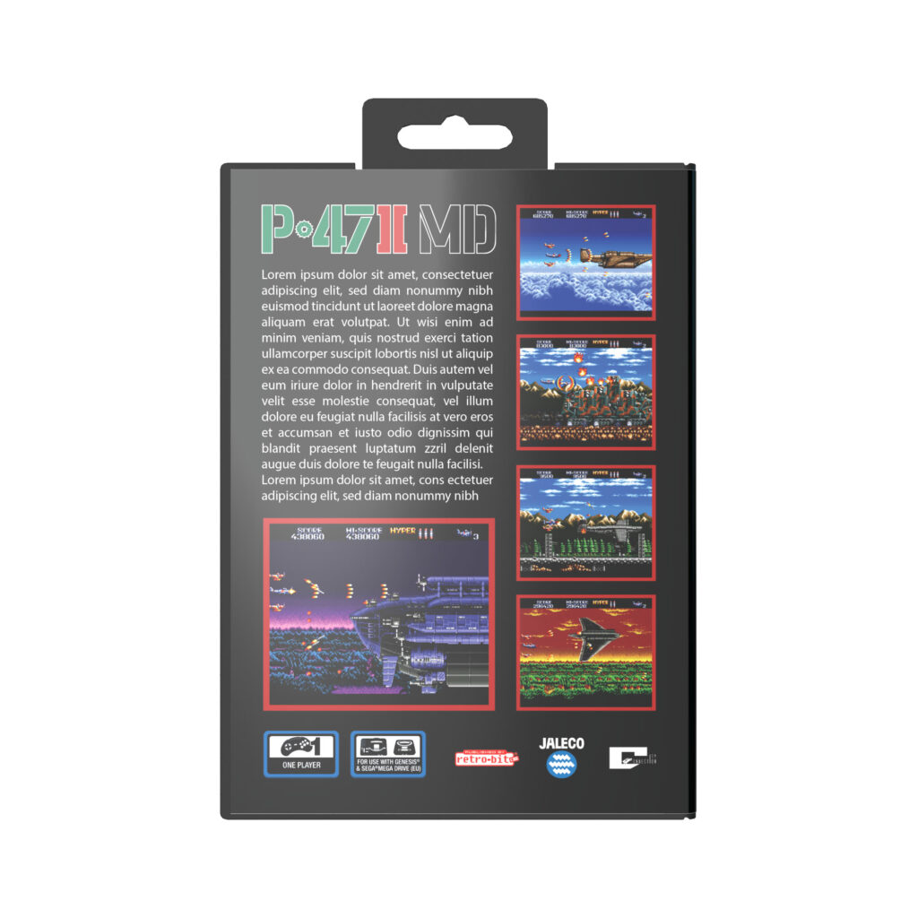P-47-II-Game-Case_05-1024x1024 Le portage P-47: The Pantom Fighter sur Mega drive annoncé après 35 ans
