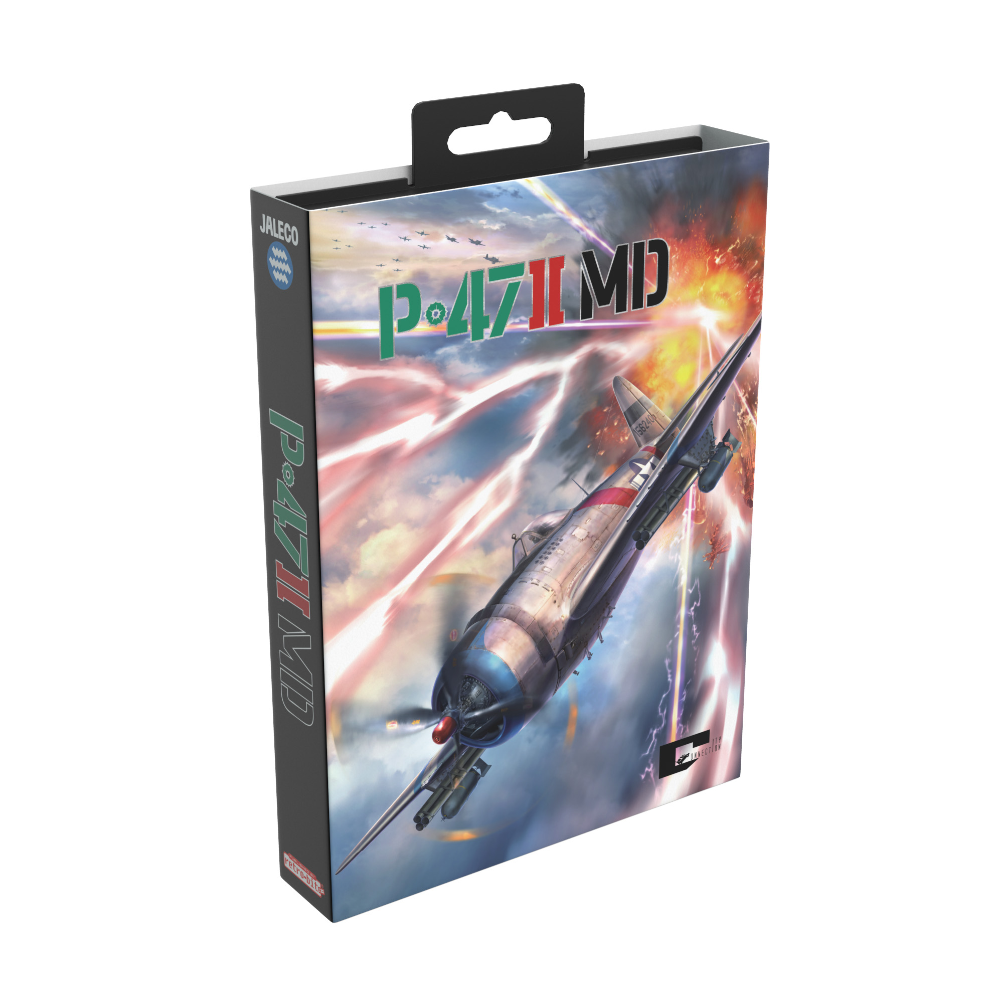 P-47-II-Slipcover_02 Le portage P-47: The Pantom Fighter sur Mega drive annoncé après 35 ans