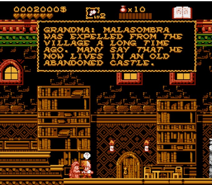 Malasombra-2 Malasombra : une nouvelle aventure 8-bit pour NES annoncée sur Kickstarter