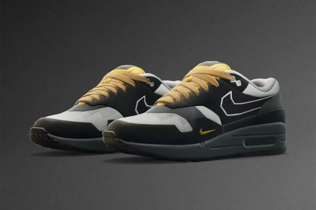 nike-air-max-1-low-poly-big-head-mode-1024x681 Nouveau clin d'œil rétro pour la Nike Air Max 1 Low Poly : Hommage à GoldenEye 007