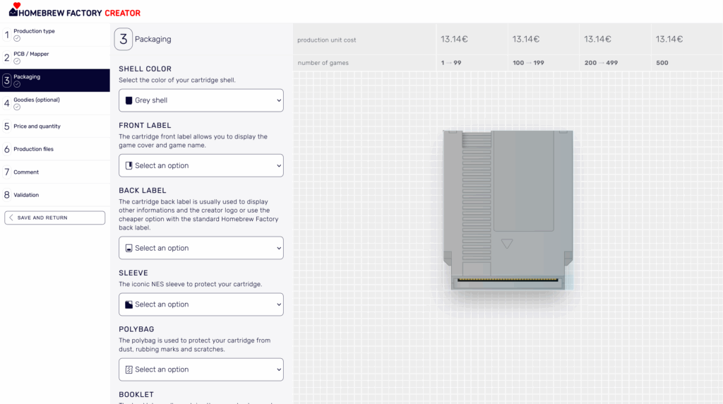 Homebrew_Factory_Configurator_Cartridge_Page-1024x572 Homebrew Factory : Une Nouvelle Ère pour le Retrogaming et la Création Indépendante