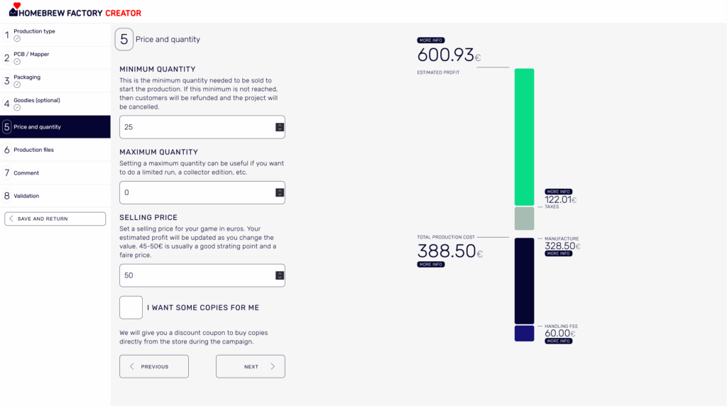 Homebrew_Factory_Configurator_Price_Quantity_Page.png-1024x572 Homebrew Factory : Une Nouvelle Ère pour le Retrogaming et la Création Indépendante