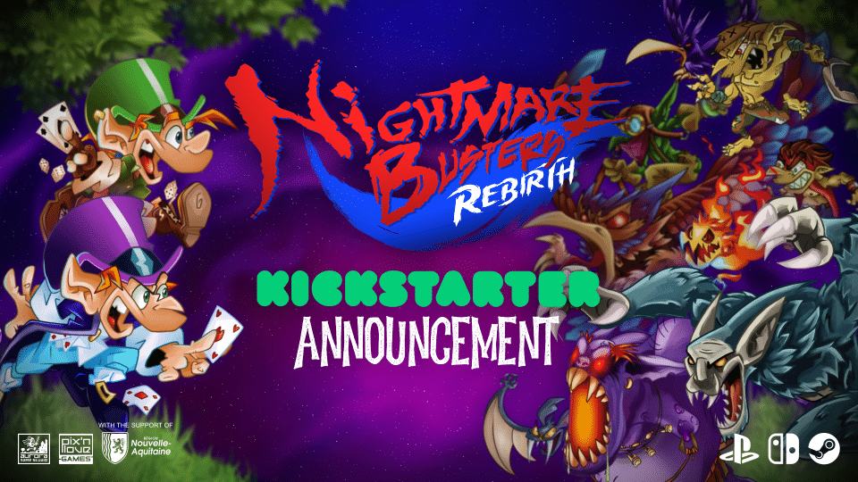 Kickstarter-key-art-1 Nightmare Busters Rebirth arrivera en version physique !