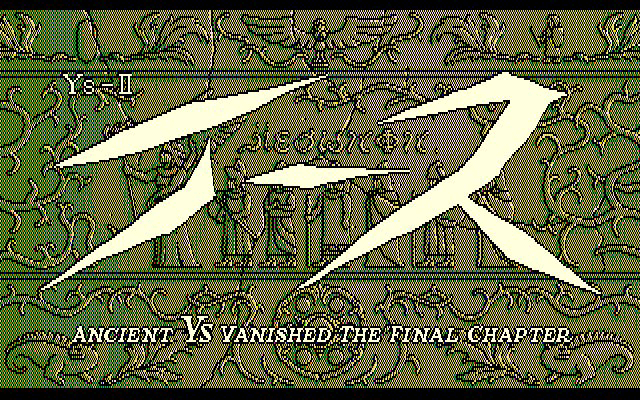 YS2_title La Collection Ys pour PC Annoncée avec les Manuels d'Époque !