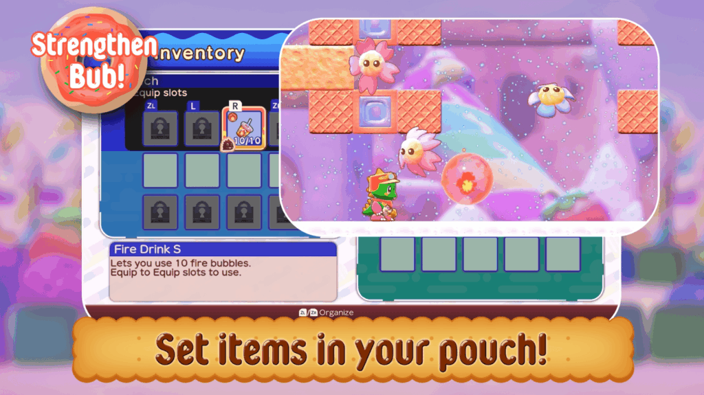 BBSD-Screen-8-1-1024x575 Bubble Bobble Sugar Dungeons annoncé et arrive avec un classique de 1994 !