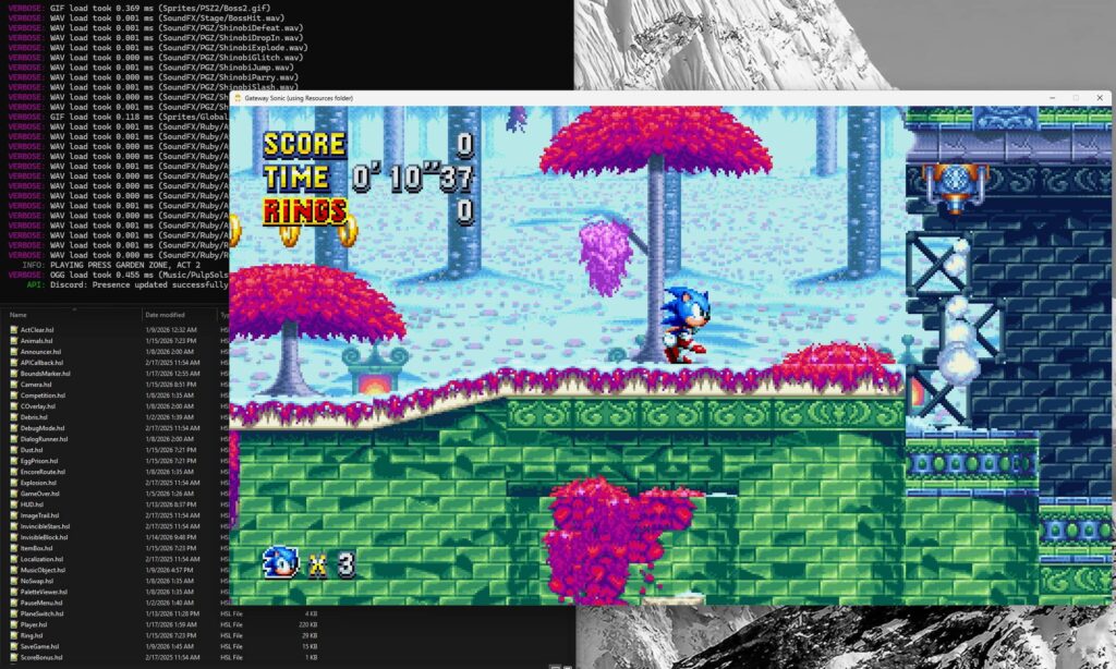 Screen-Axanery-1024x614 Gateway Sonic : Le futur du fan-game Sonic sortira en 2026
