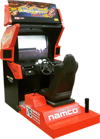 Rave-Racer-Arcade-cabinet Nintendo Direct : Rave Racer arrive en trombe et Console Archives annoncé !