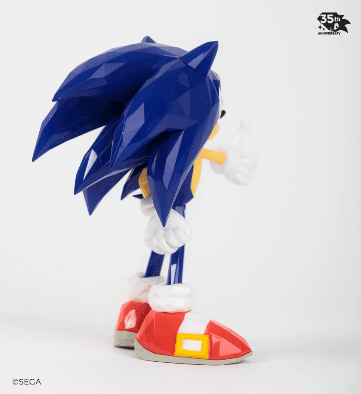 Sonic-X-Richard-Orlinski-2 SONIC X ORLINSKI : L'icône de SEGA sculptée par Richard Orlinski